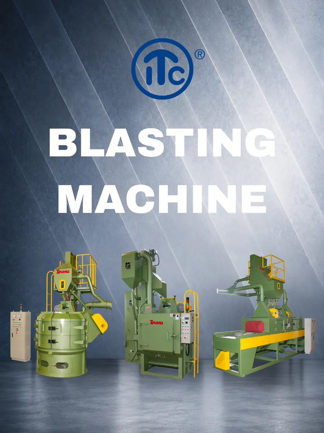 blasting machine mobile banner
