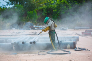 grit blasting itaichu